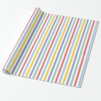Primavera Rainbow Stripes Pattert Wrap