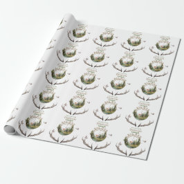Papel De Presente Primeiro Aniversário de Caça do Grande