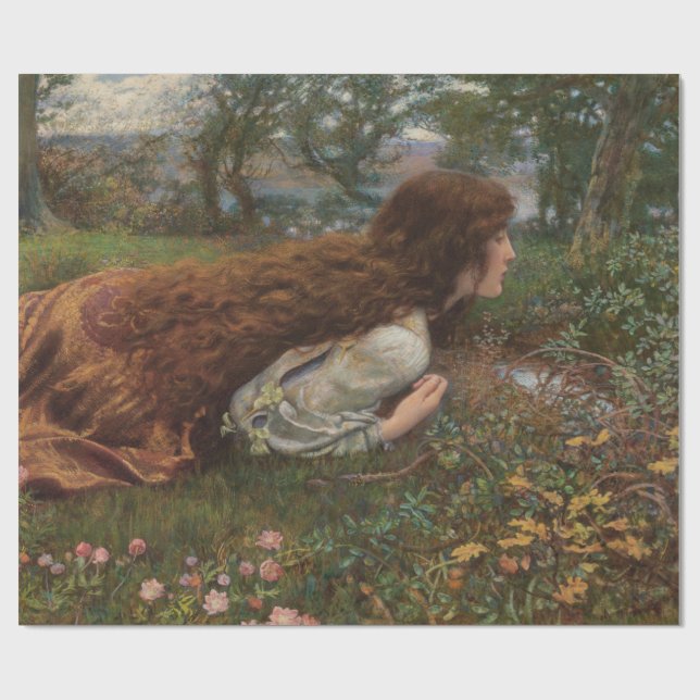 Papel De Presente Princesa fora da escola (por E.R. Hughes) (Aberto)