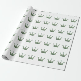 Papel De Presente Príncipe Herdeiro Príncipes Príncipe Mint Verde Br