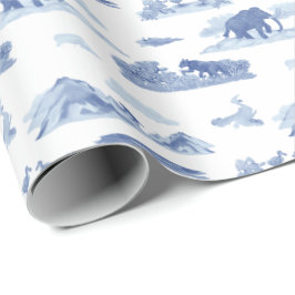 Papel De Presente Privada de Animal Extinto