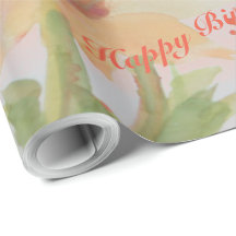 Produtos de papel projetados por aquarela com flor