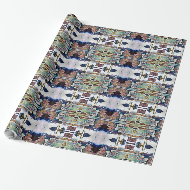 Papel De Presente Produz a esperança (Desenrolado)