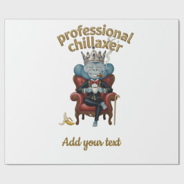 Papel De Presente Professional Chillaxer Monkey king Funny Cool App