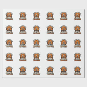 Papel De Presente Professor de Halloween Você Não Pode Me Assustar D