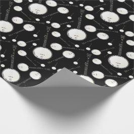 Papel De Presente Professor de Música Banjo Musical