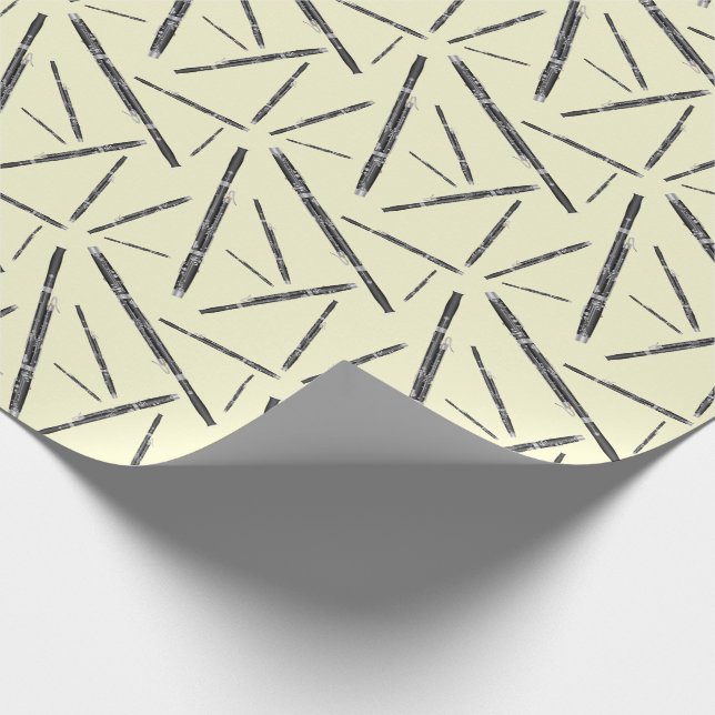 Papel De Presente Professor de Música Musical de Bassoon Woodwind (Ponta)