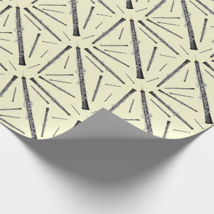 Papel De Presente Professor de Música Oboe Musical