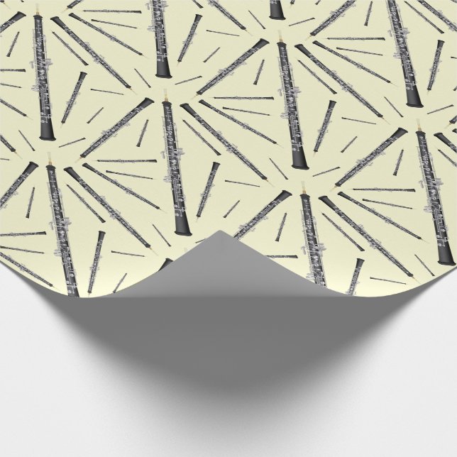 Papel De Presente Professor de Música Oboe Musical (Ponta)