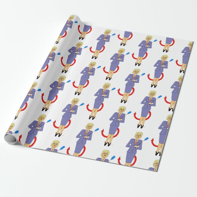 Papel De Presente Professor Mau (Desenrolado)