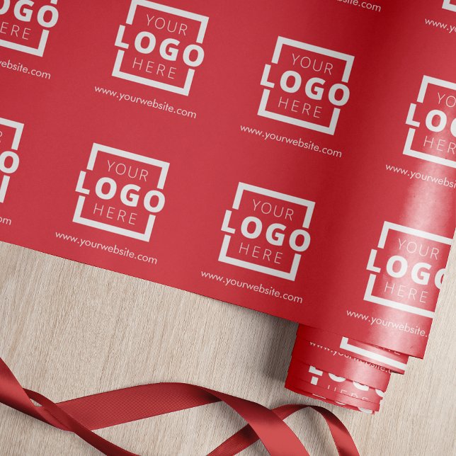 Papel De Presente Promocional personalizado Logotipo comercial com m (Criador carregado)