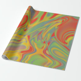 Papel De Presente Psychedelic wrapping paper