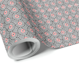 Papel De Presente Pulso retrô