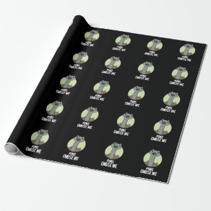 Papel De Presente Puns Emuse Me Engraçado Emu Pun Dark BG