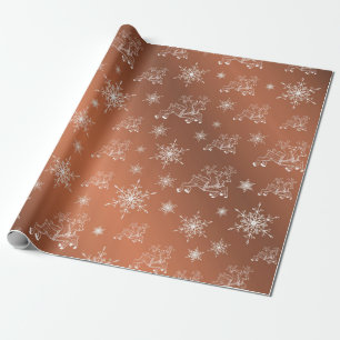Papel De Presente púrpura,branca,castanha,azul,papel de Natal+, inve