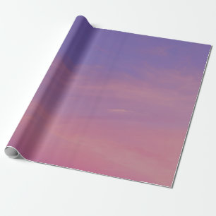 Papel De Presente Púrpura e Cor-de-Rosa