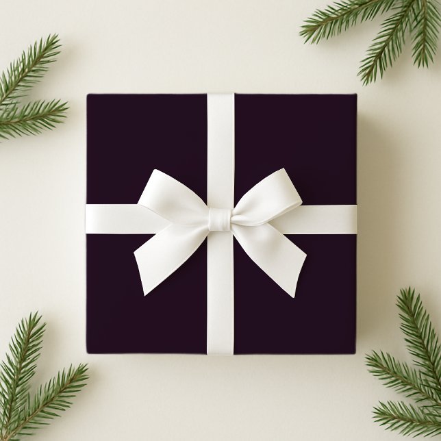 Papel De Presente Púrpura escura festiva (Criador carregado)