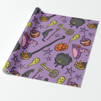 Papel De Presente Púrpura Wicksusuly Elegante
