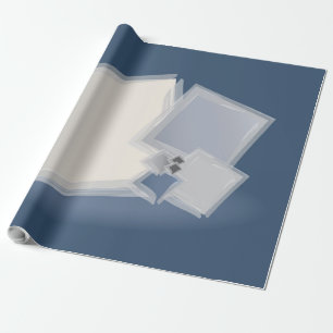 Papel De Presente Quadrados Fibonacci Rolling