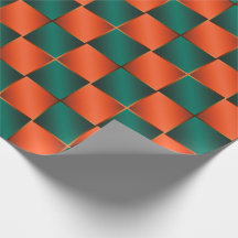 Quadro de controlo brilhante laranja e verde