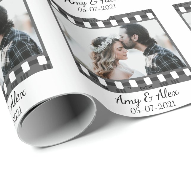 Papel De Presente Quadro de Imagens Personalizadas do filme da Tendy (Ponta do rolo)