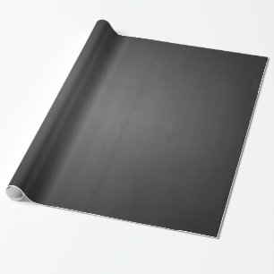 Papel De Presente Quadro preto rústico impresso