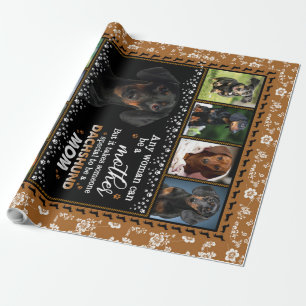 Papel De Presente Qualquer Mulher Pode Ser Um Cachorro Que Mamãe Cac