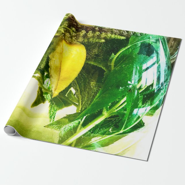 Papel De Presente Quando a vida te dá limões (Desenrolado)