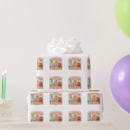 Papel De Presente Quatro Meses ao Redor do Mundo