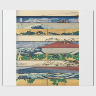 Papel De Presente Quatro Pergaminhos Embrulho de Presente Mosaico de