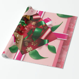 Papel De Presente Quebra de Celebração Real