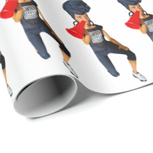 Papel De Presente Quebra de Presente BLM