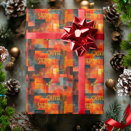 Papel De Presente Quebra de presente com inspiração urbana personali