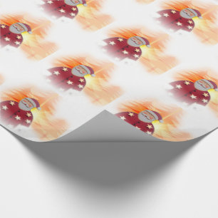 Papel De Presente Quebra de presente de Natal/Papai Noel