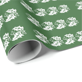 Papel De Presente Quebra de Presente - Folhas Brancas