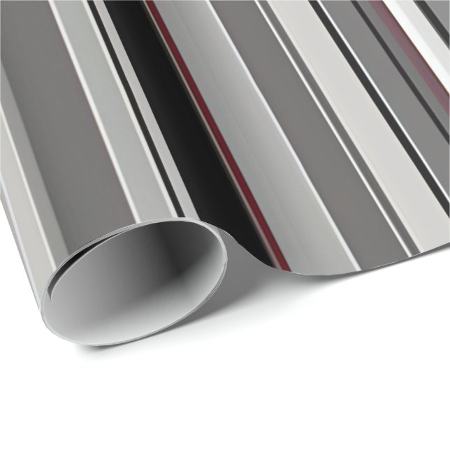 Papel De Presente Quebra de Presente Monocromática Negrito (Ponta do rolo)