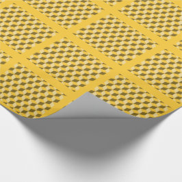 Papel De Presente Quebra de Presente - Patches de Três Blocos Dimens