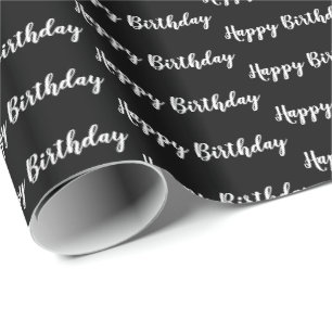Papel De Presente Quebra de presentes de aniversário do Designer