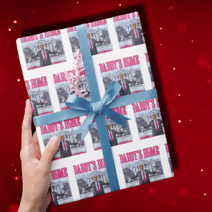 Papel De Presente Quebra do presente do pai