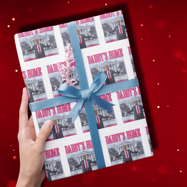 Papel De Presente Quebra do presente do pai (Criador carregado)