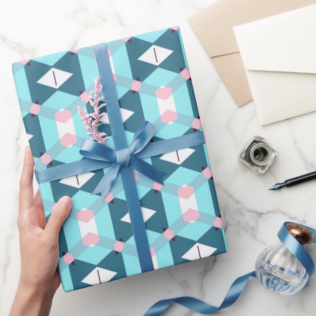 Papel De Presente Quebra moderna e decorativa de presentes de luxo (Presentear)