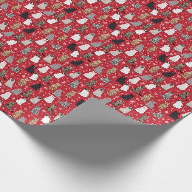 Papel De Presente Quebra no Presente de Natal (Ponta)