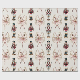 Papel De Presente Quebra-Nozes e Bailarina da dança ballet trendy