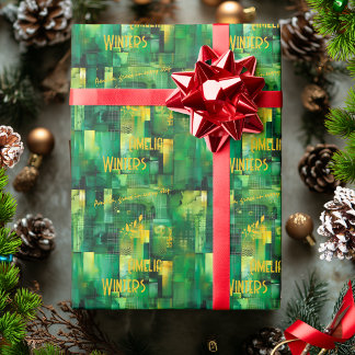 Papel De Presente Quebra personalizada de presente inspirada no digi
