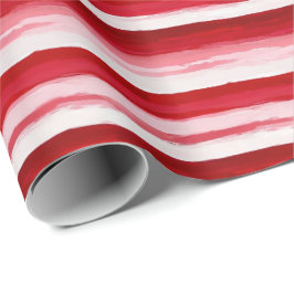 Papel De Presente Quebra-pontas vermelha e rosa-rosada com presentes