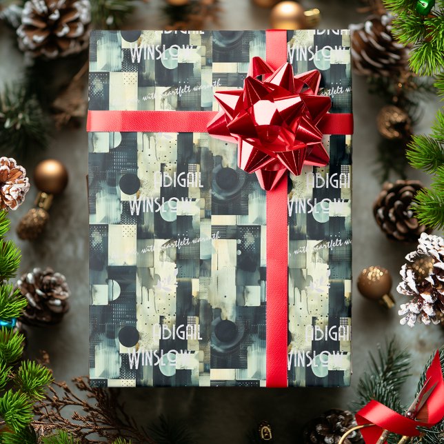 Papel De Presente Quebra-Presente Personalizada e Sofisticada em Pre (Criador carregado)