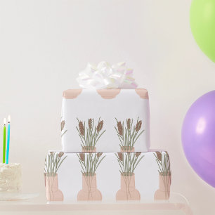 Papel De Presente Queda Flores Selvagens