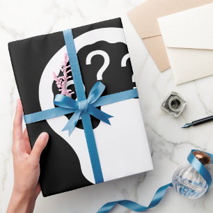 Papel De Presente Questionando o papel de empacotamento