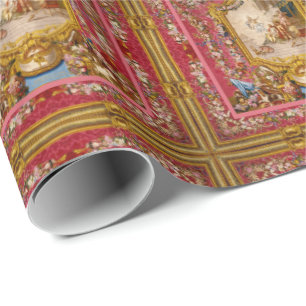 Papel De Presente Quichotte Barroco Velho Mundo II Glossy