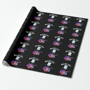 Papel De Presente Química Engraçada Base Torra Escuro BG